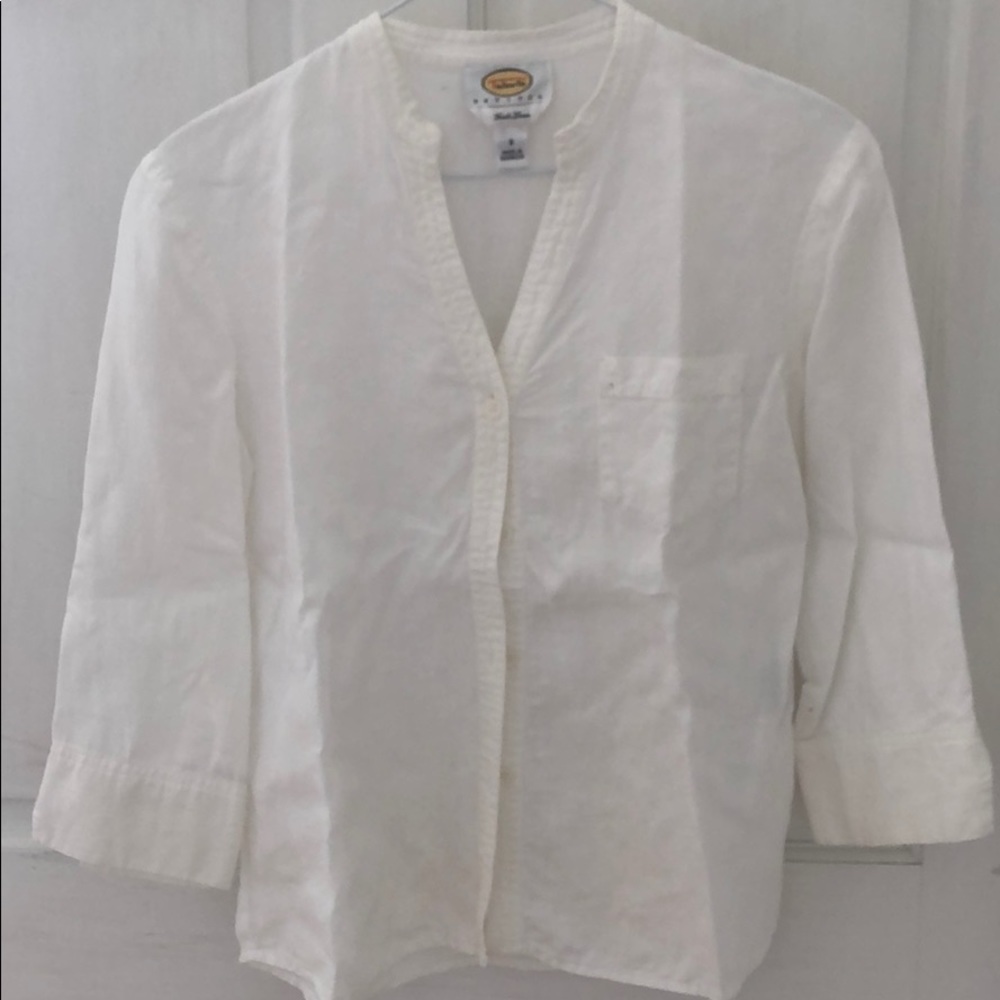 Talbots linen top